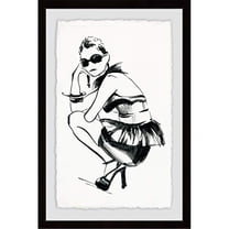 Marmont Hill Deep Thought Framed Painting Print