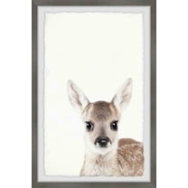 Marmont Hill Deer Close-up Framed Wall Art