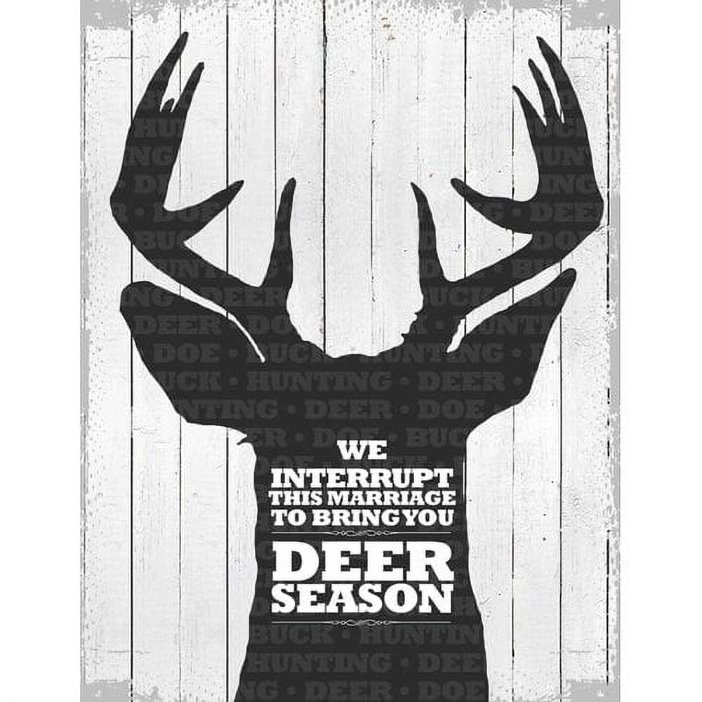Marmont Hill "Deer Season 1" by Saturday Evening Post Painting Print on Canvas