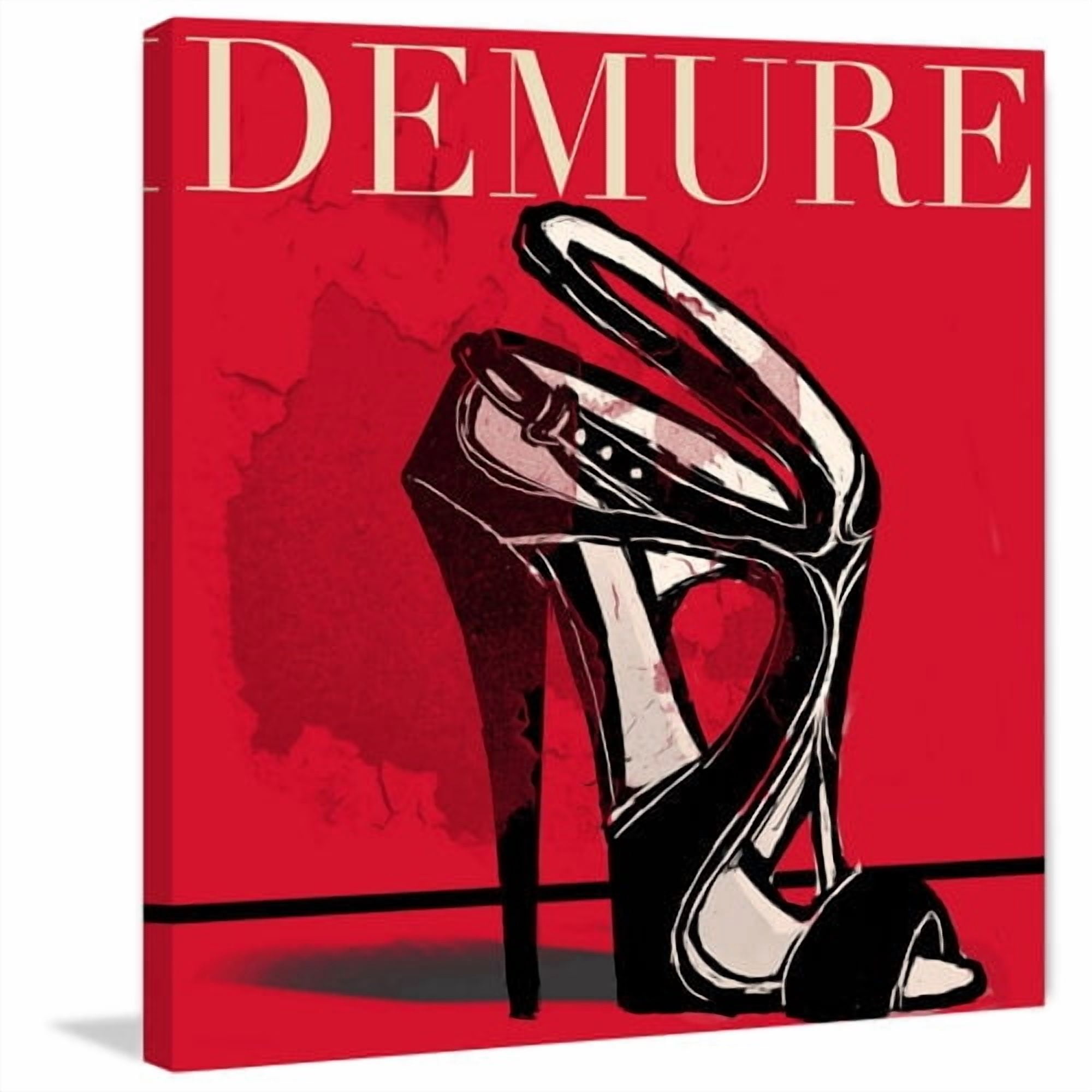 Marmont Hill 'Demure' by Loretta So Painting Print on Wrapped Canvas