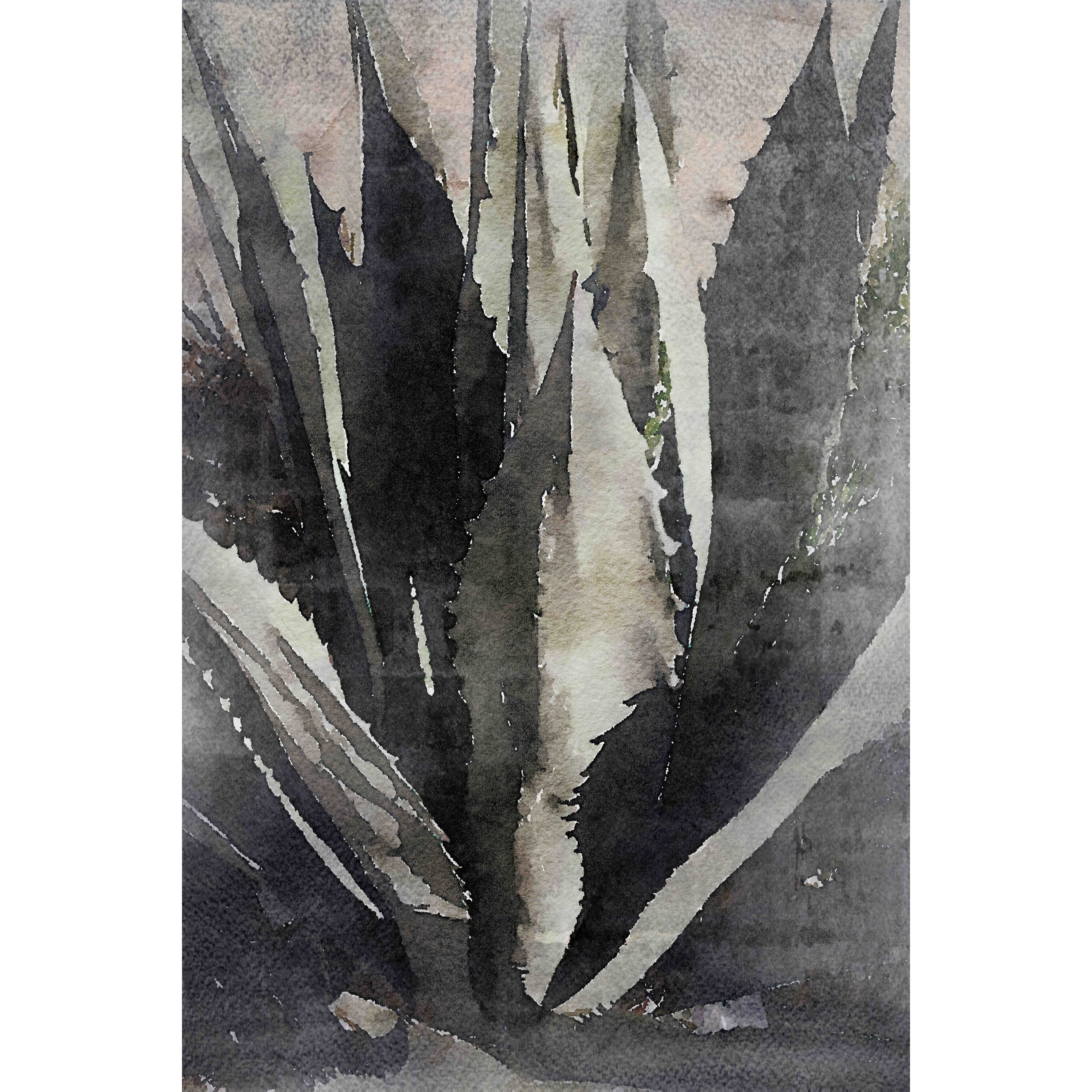 Marmont Hill - "Desert Giant 2" by Irena Orlov Painting Print on Wrapped Canvas