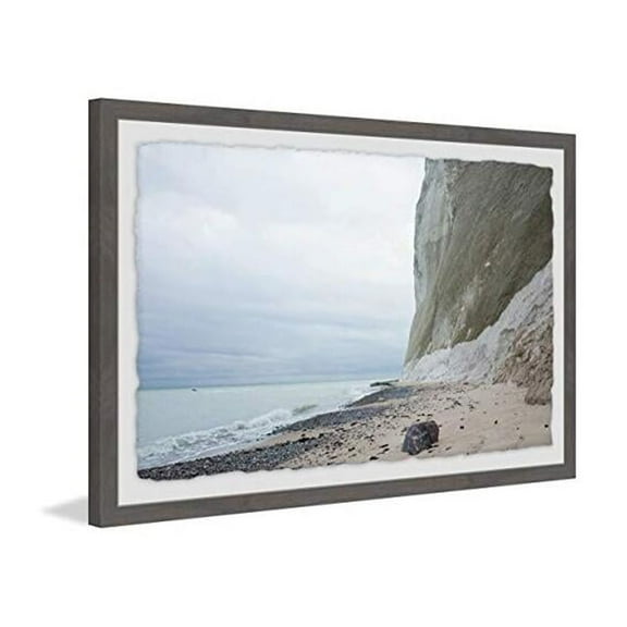 Marmont Hill Deserted Beach Framed Painting Print