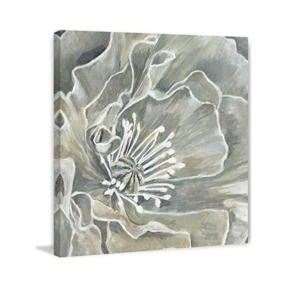 Marmont Hill Detailed Petals Painting Print on Wrapped Canvas