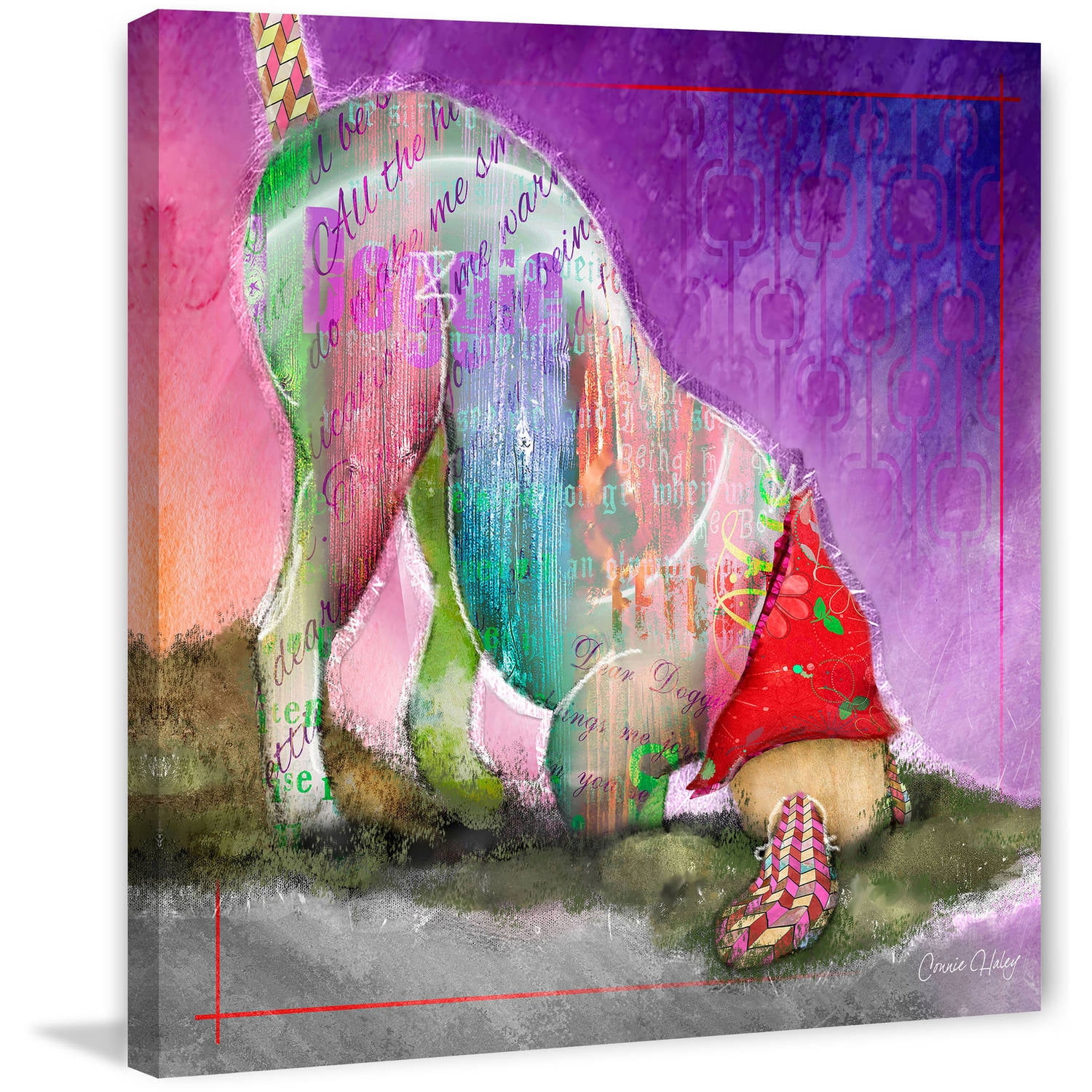 Marmont Hill "Dig It II" by Connie Haley Painting Print on Wrapped Canvas