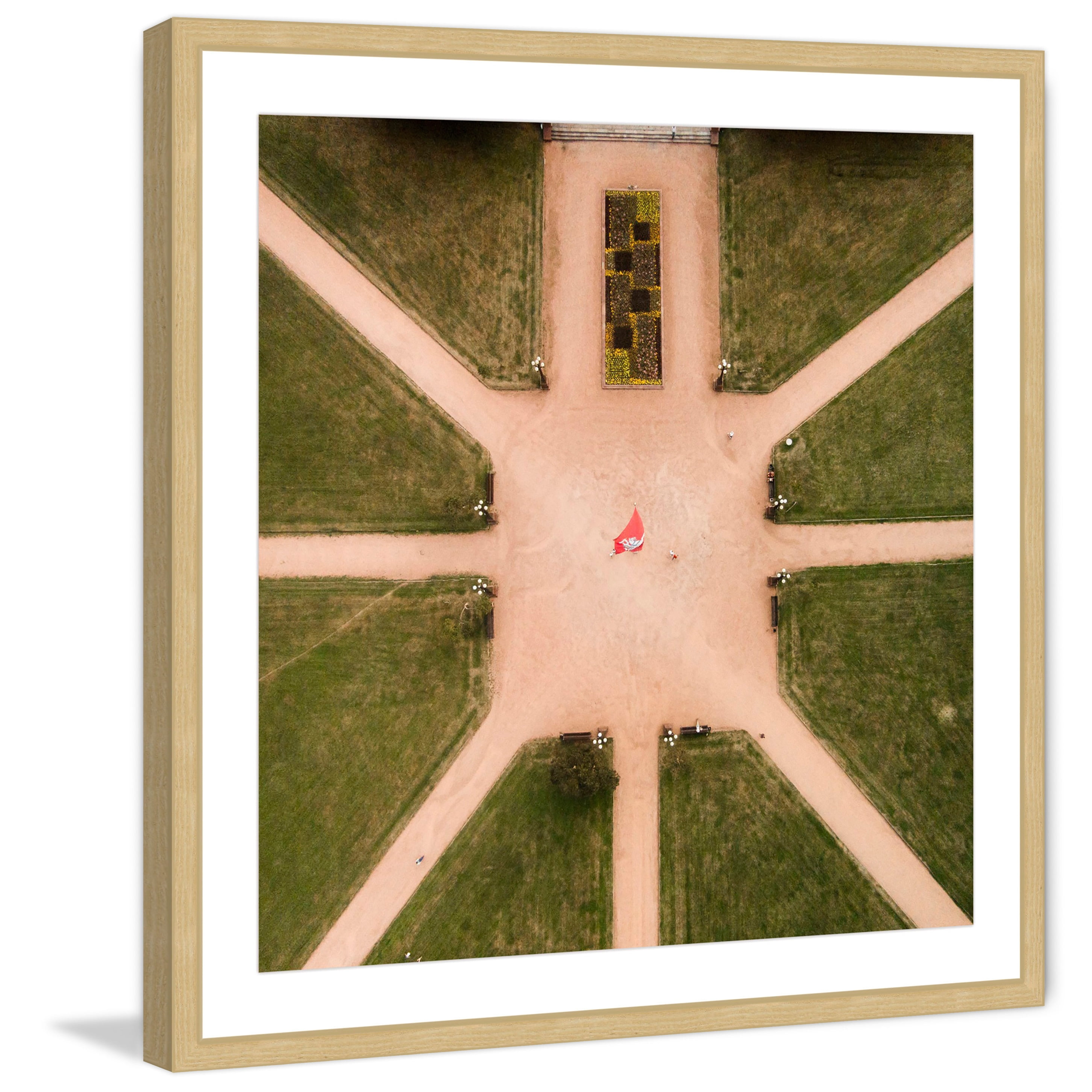 Marmont Hill "Divergence" By Karolis Janulis Framed Painting Art Print, 12.0" x 1.5"