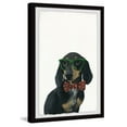 thumbnail image 1 of Marmont Hill "Dog Ne x t Door" Framed Painting Art Print, 24.00" x 1.50", 1 of 4