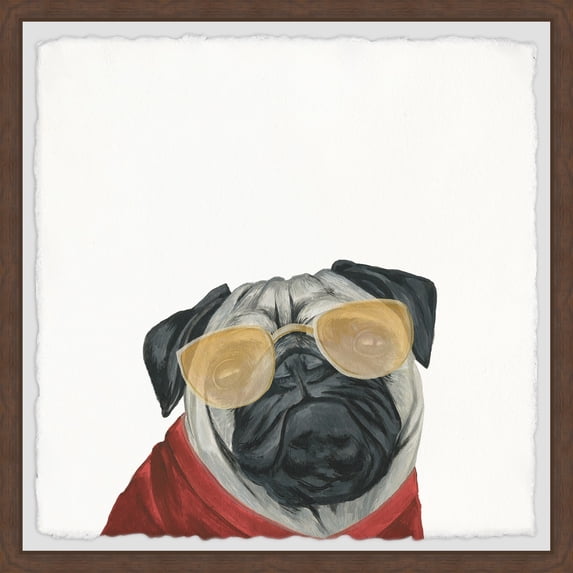 Marmont Hill "Don’t Give Me That Look" Framed Painting Print
