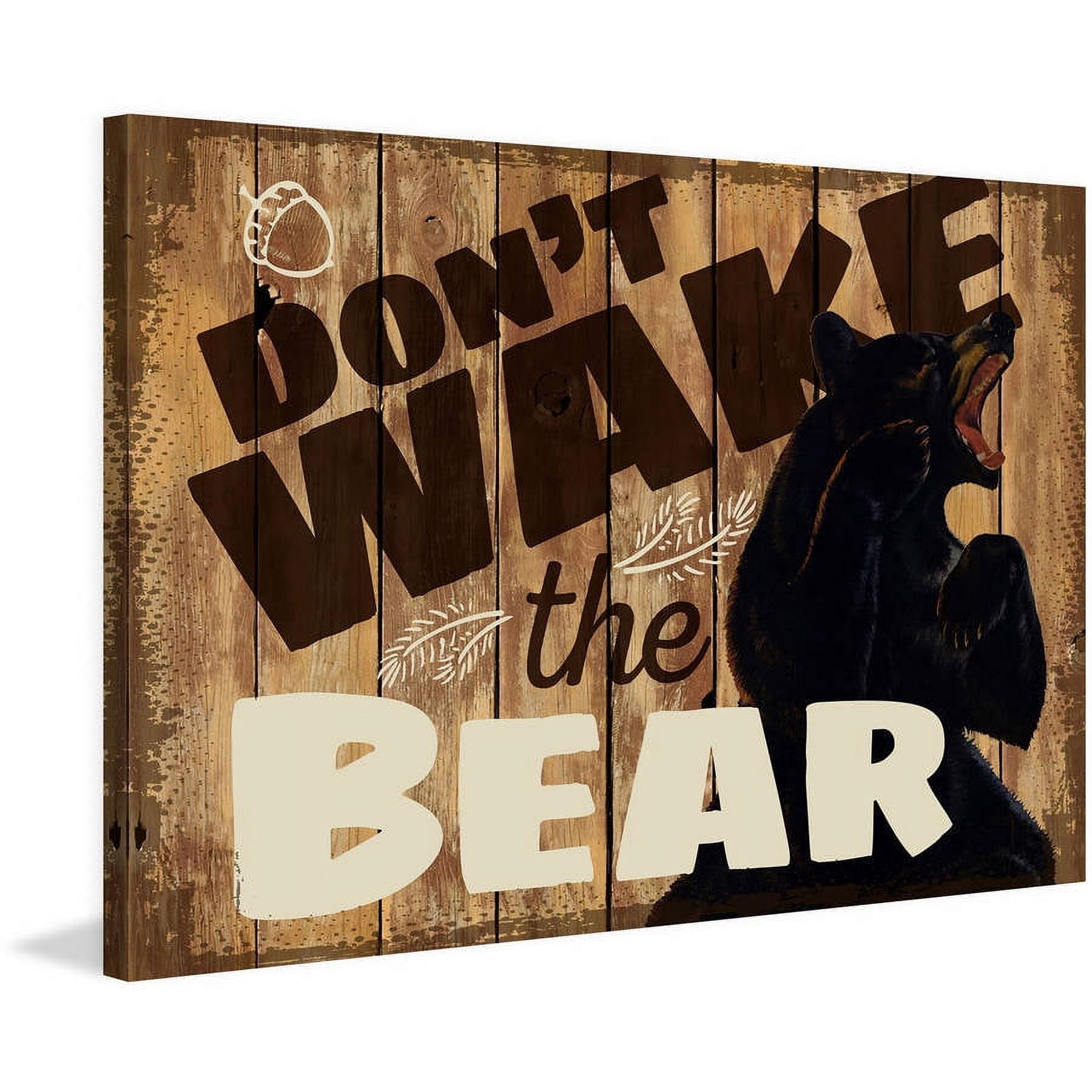 Marmont Hill "Dont Wake 2" Painting Print on Wrapped Canvas