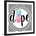 thumbnail image 1 of Marmont Hill "Dope Pineapple" by Diana Alcala Framed Painting Print, 1 of 6