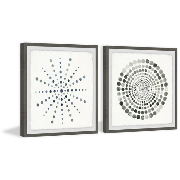 Marmont Hill Dots Portal Diptych, Art Prints