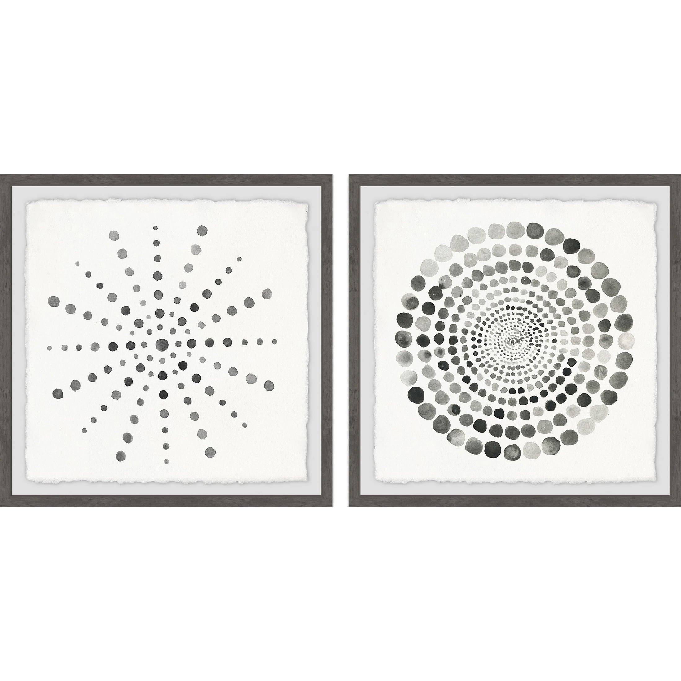 Marmont Hill Dotted Portal Diptych, Art Prints, 36.00" x 1.50"