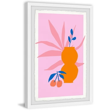 Marmont Hill Double Gourd Vase Framed Painting Print