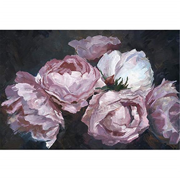 Marmont Hill Dramatic Bloom Painting Print on Wrapped Canvas