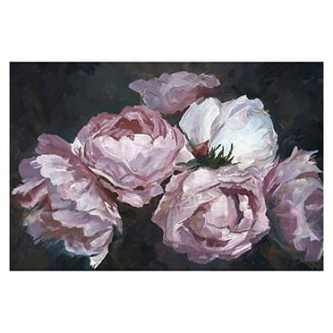 Marmont Hill Dramatic Bloom Painting Print on Wrapped Canvas