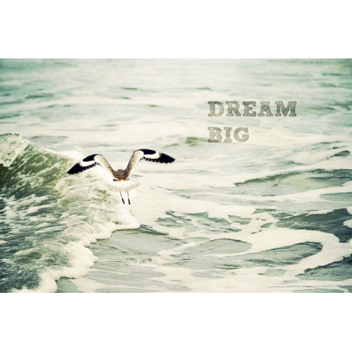 Marmont Hill "Dream Big 2" by Robert Dickinson Painting Print on Canvas