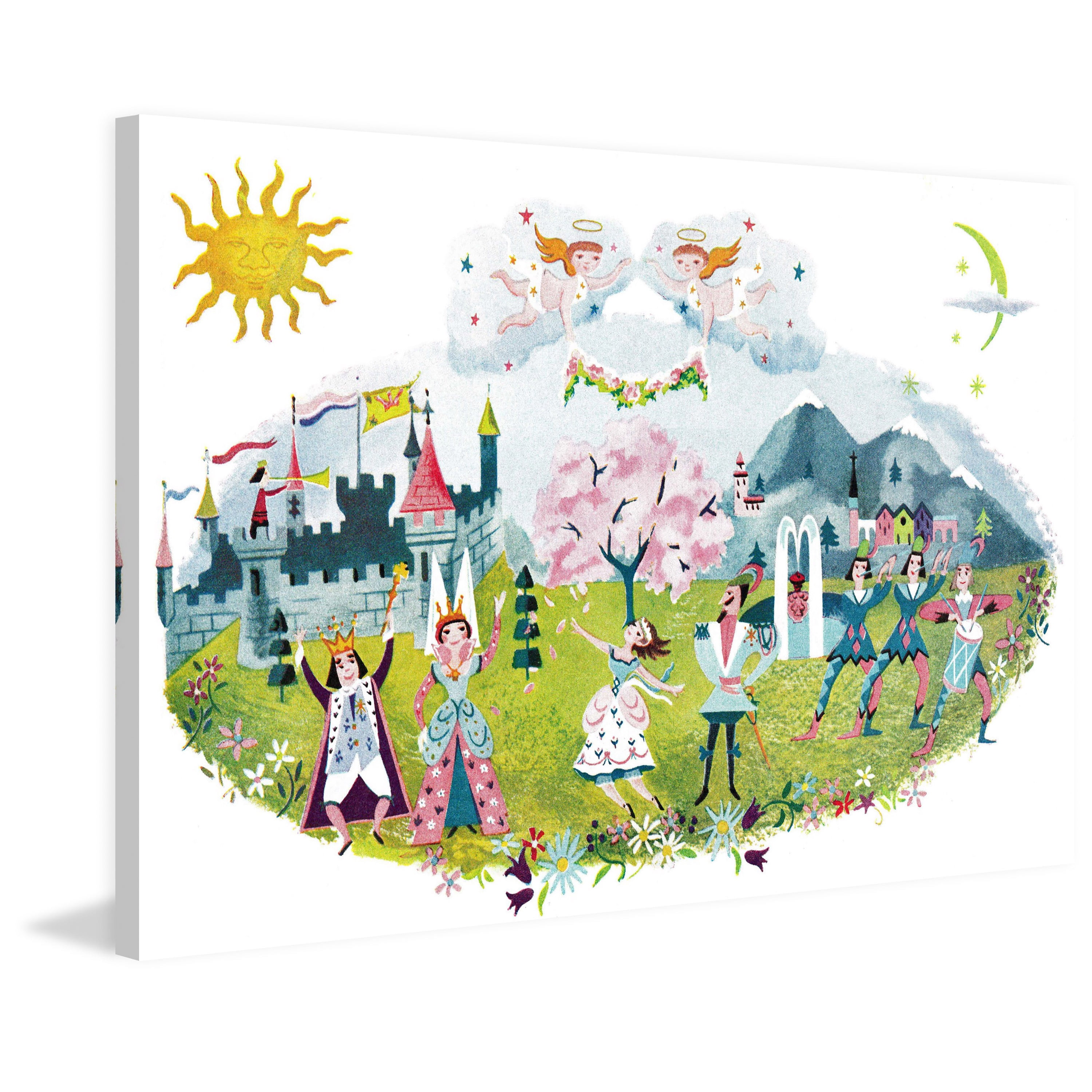 Marmont Hill "Dreamland" by Curtis Painting Print on Canvas