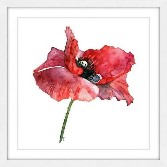 Marmont Hill "Dressed in Red" by Rachel Byler Framed Painting Print