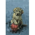 thumbnail image 1 of Marmont Hill Dribbling Dog Canvas Wall Art, 1 of 7