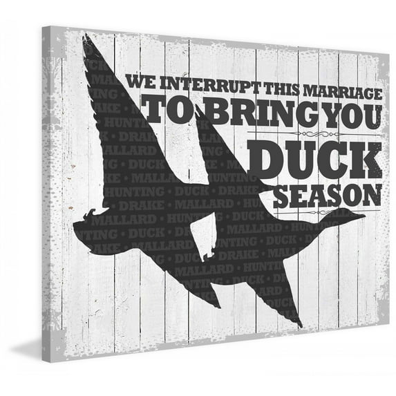 Marmont Hill Duck Season 1 by Saturday Evening Post Painting Print on Canvas