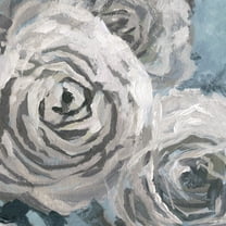 Marmont Hill Dusty White Blossoms Canvas Wall Art