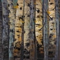 thumbnail image 1 of Marmont Hill ET-MHMWWJJ-193-C-24 24 Inch x 24 Inch "Gold Infusion II" Giclee Art, 1 of 7