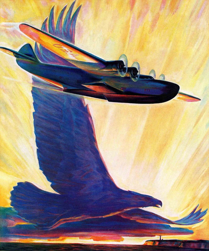 Marmont Hill "Eagle's Wings" Painting Print on Canvas