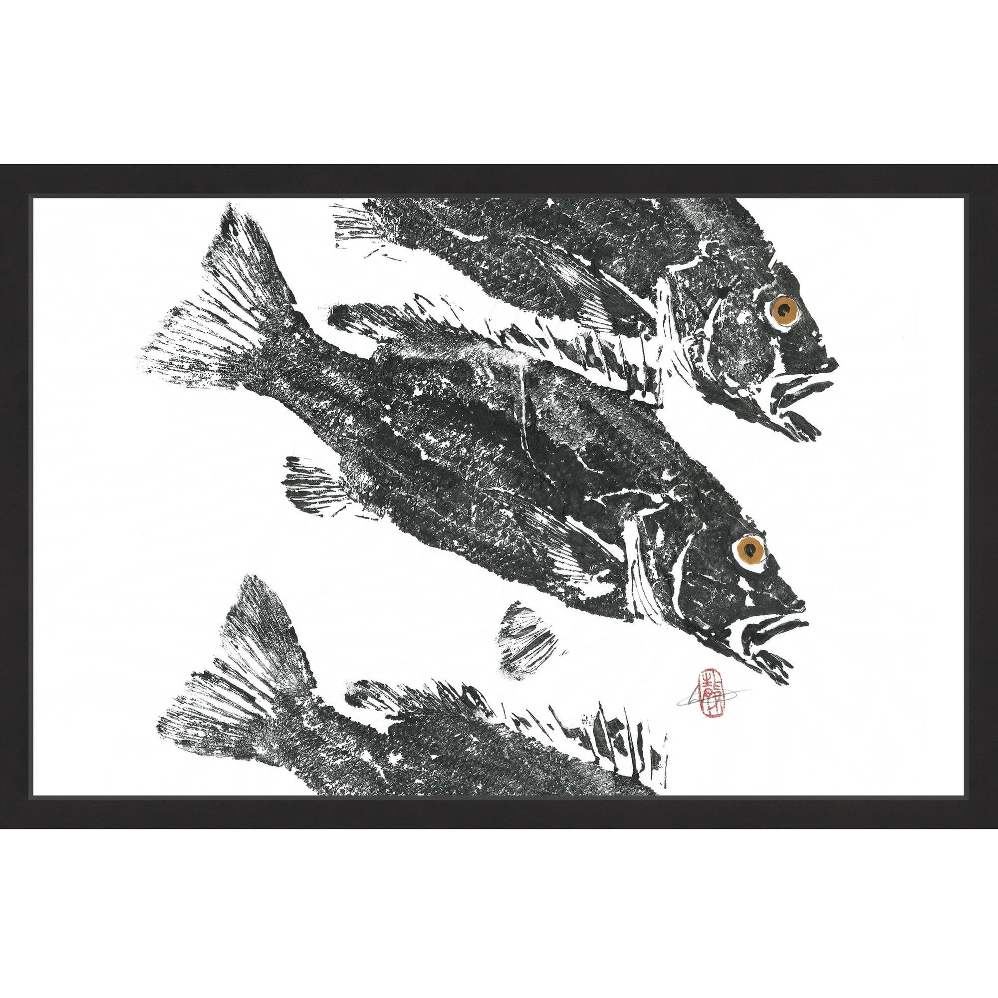 Marmont Hill "El Trio" Framed Painting Print
