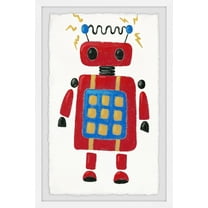 Marmont Hill Electric Robot Framed Wall Art