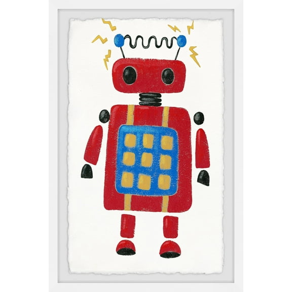 Marmont Hill Electric Robot Framed Wall Art