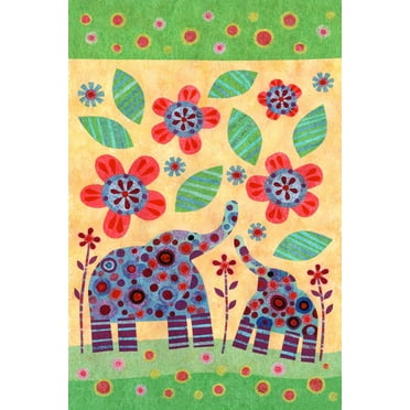 Marmont Hill Elephant Pair Canvas Wall Art