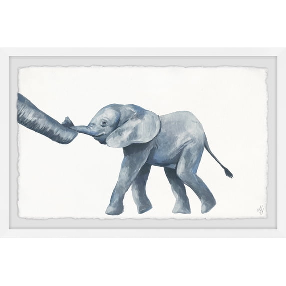 Marmont Hill Elephant Trunks Framed Wall Art