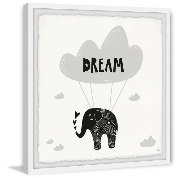 Marmont Hill Elephants Dream Framed Wall Art