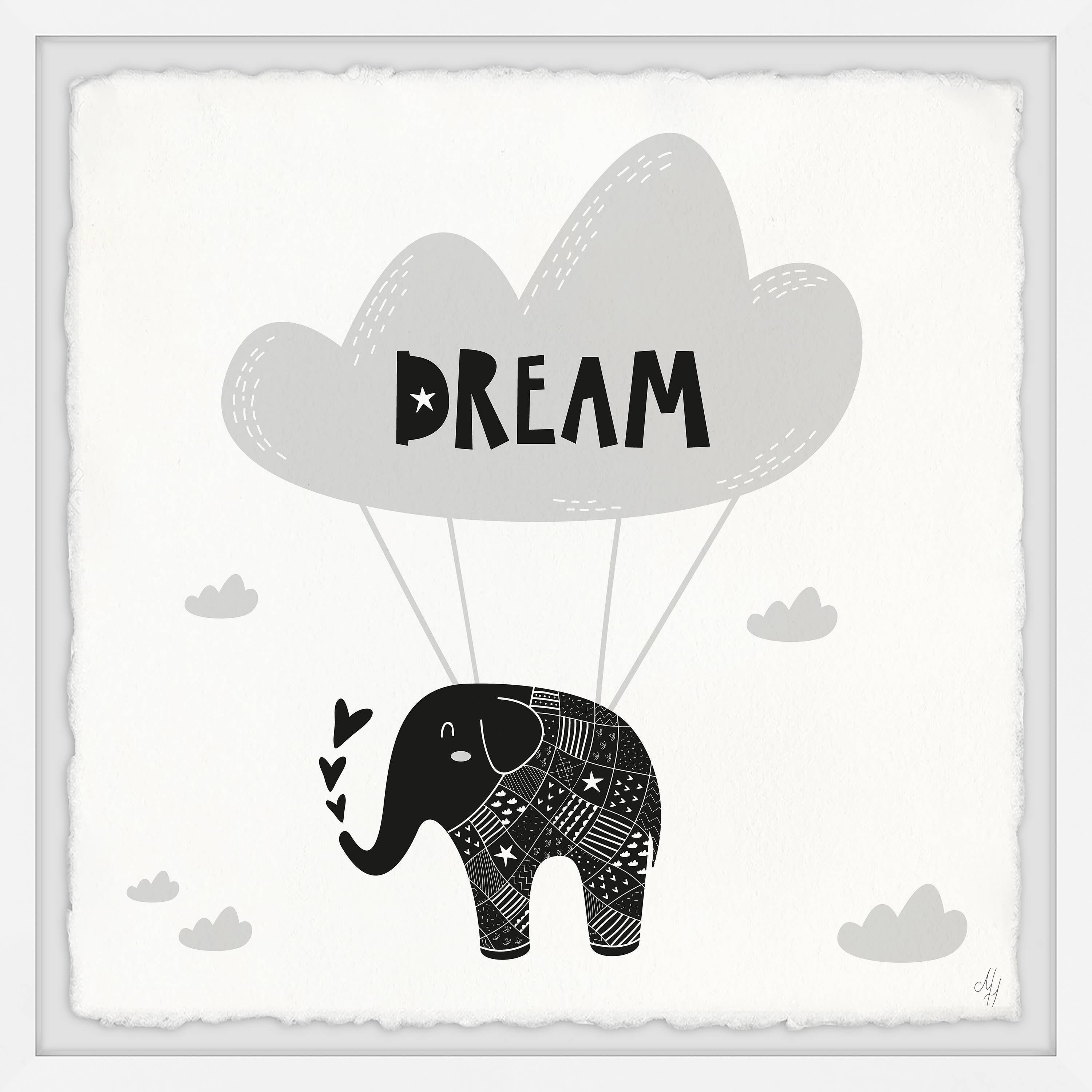 Marmont Hill Elephants Dream Framed Wall Art