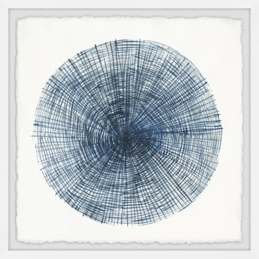 Marmont Hill Embossed Tree Ring Framed Wall Art