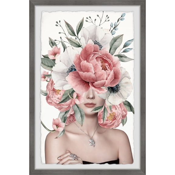 Marmont Hill Enchanted Beauty Framed Painting Print