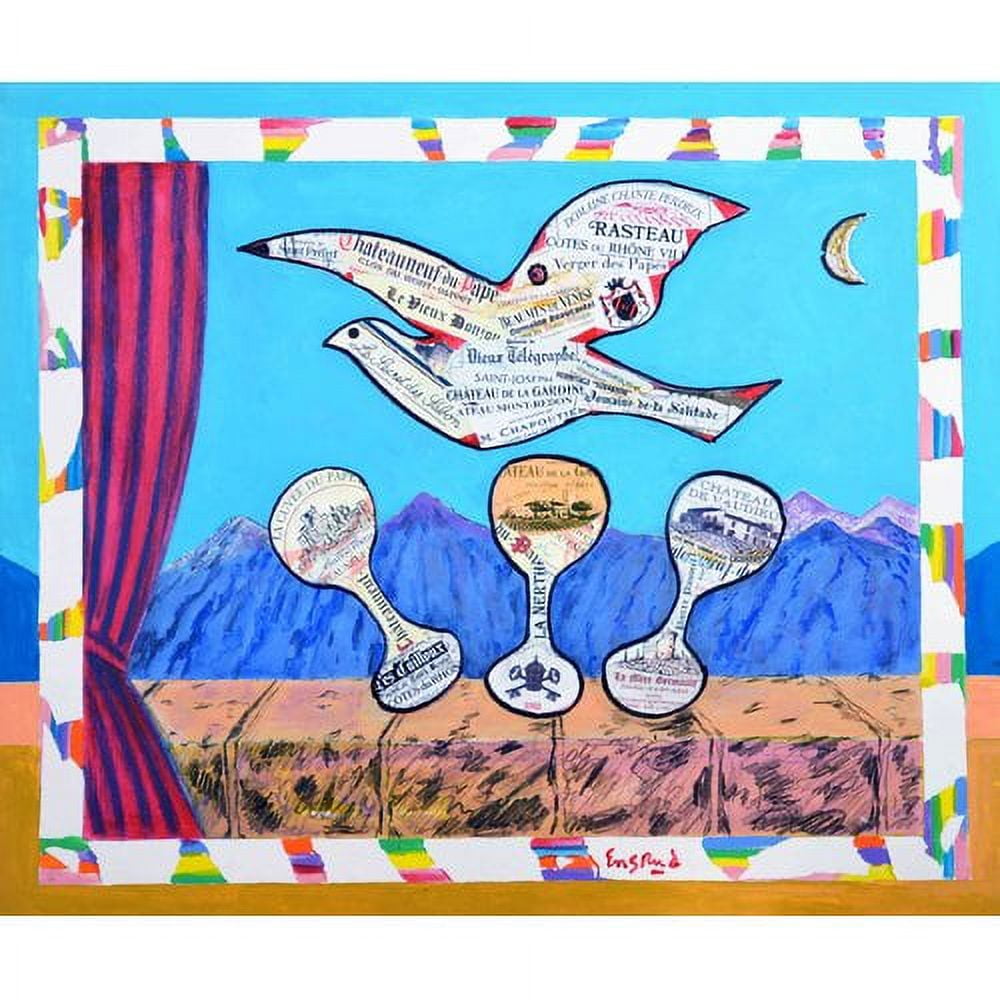 Marmont Hill "Enchantment" by Wayne Ensrud Painting Print on Canvas