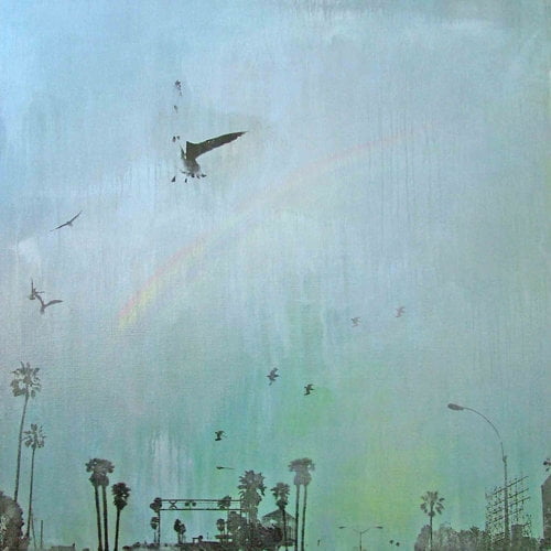 Marmont Hill "End of the Rainbow" by Tracy Silva Barbosa Painting Print on Canvas