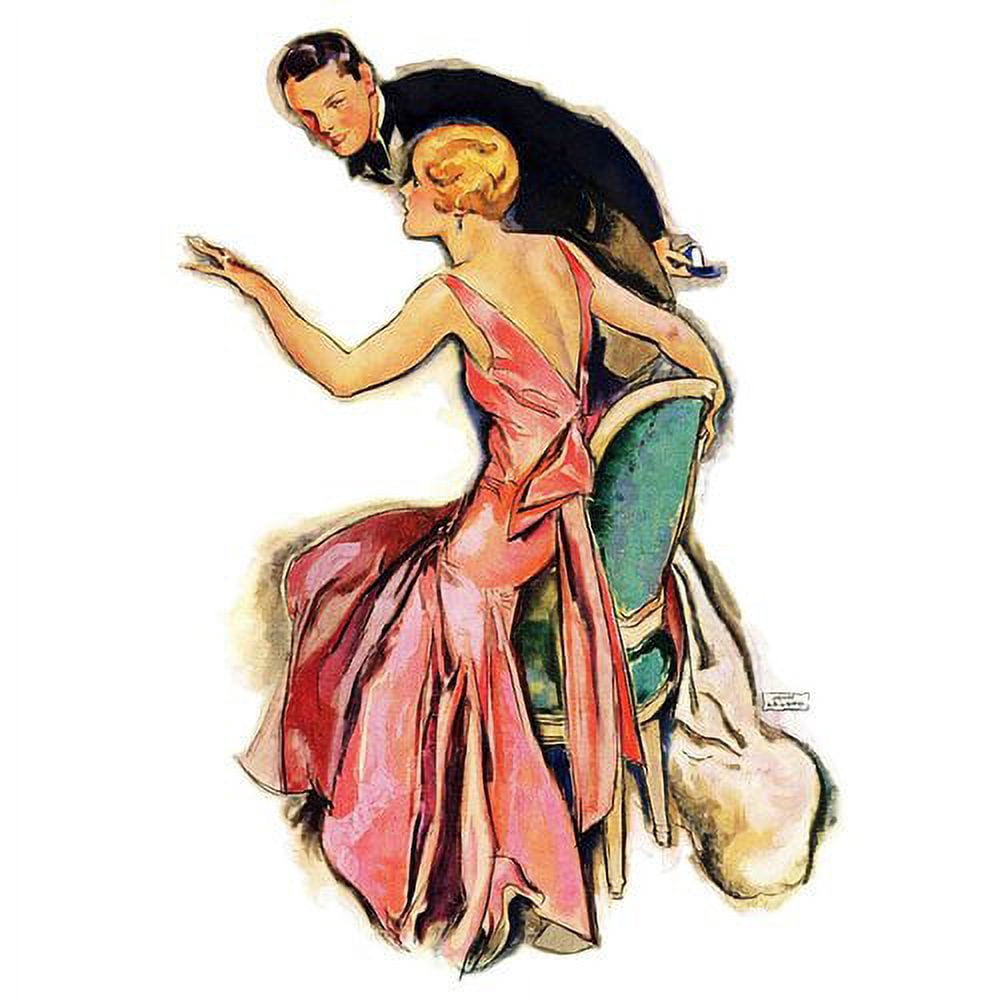 Marmont Hill "Engaged Couple" by John LaGatta Painting Print on Canvas