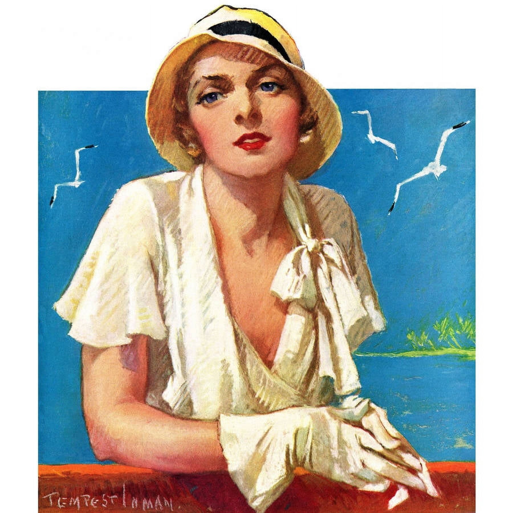 Marmont Hill - "Enjoying the View" Painting Print on Wrapped Canvas