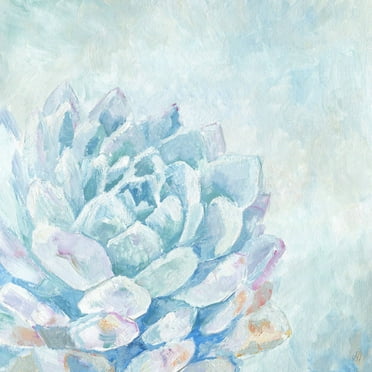 Marmont Hill Ethereal Succulent Canvas Wall Art