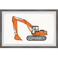 thumbnail image 1 of Marmont Hill Excavator Truck Framed Wall Art, 1 of 6