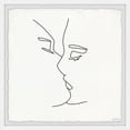 thumbnail image 1 of Marmont Hill Face Outline Framed Wall Art, 18" x 18", 1 of 6