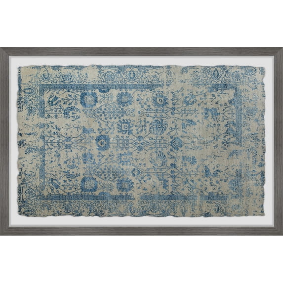 Marmont Hill Faded Pattern Framed Wall Art, 24" x 36"