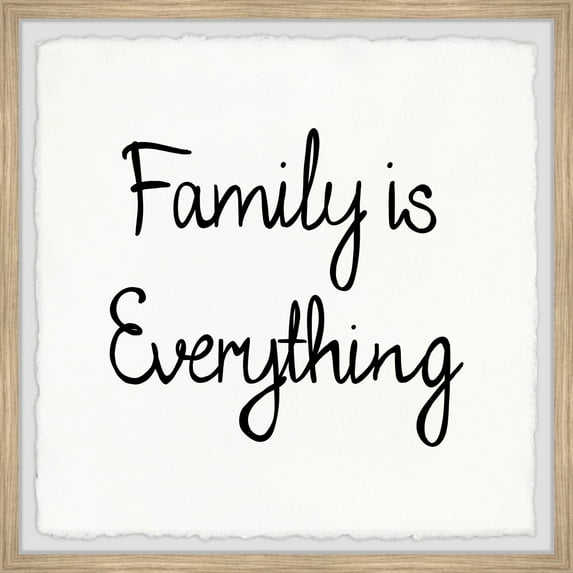 Marmont Hill Family Is Everything III Framed Painting Print