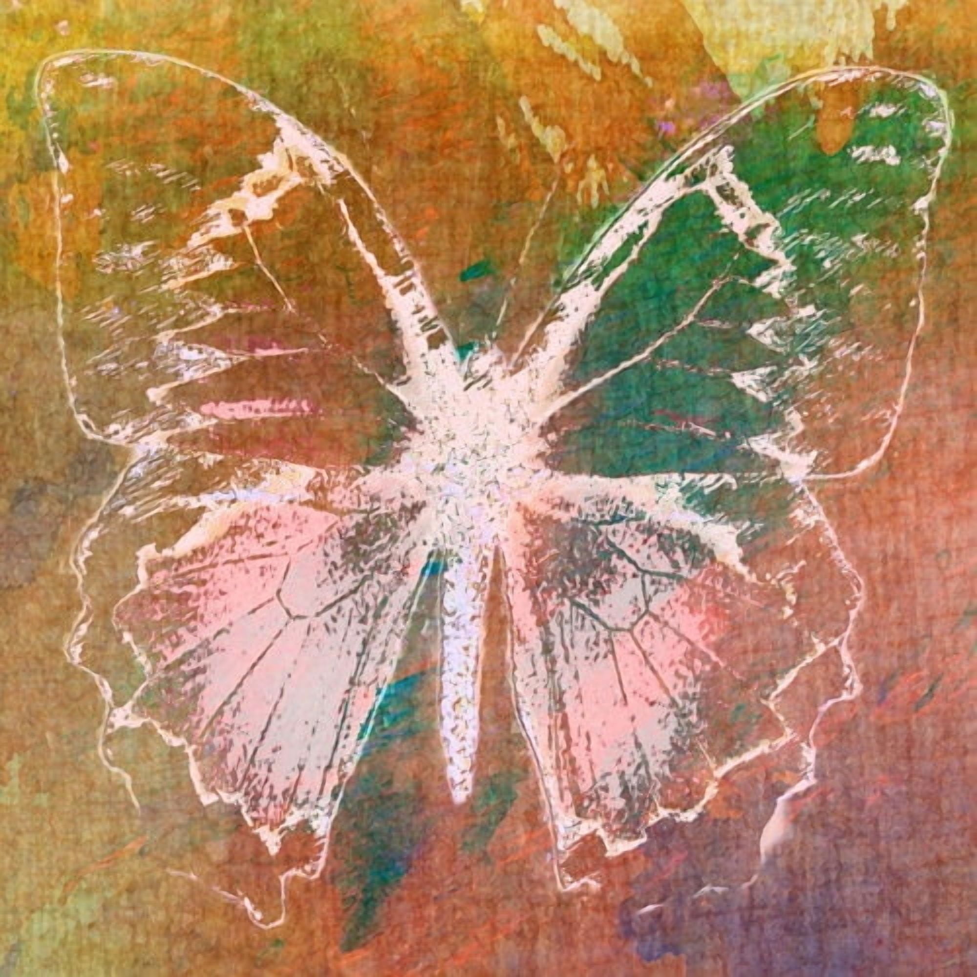 Marmont Hill - "Farfalla III" by Sia Aryai Painting Print on Wrapped Canvas