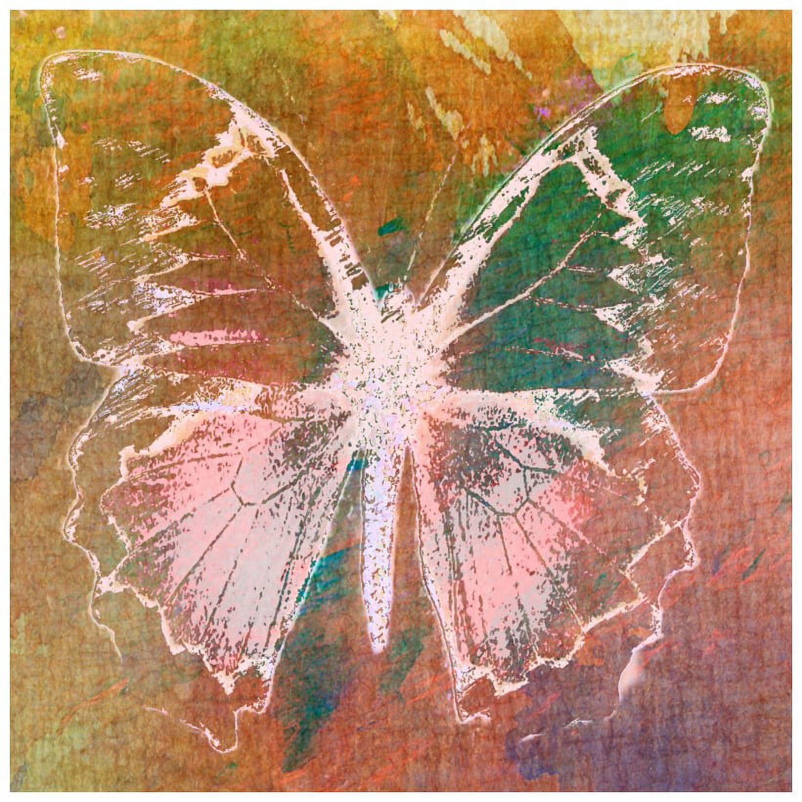 Marmont Hill - "Farfalla III" by Sia Aryai Painting Print on Wrapped Canvas