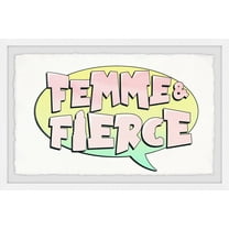 Marmont Hill Femme & Fierce Framed Wall Art