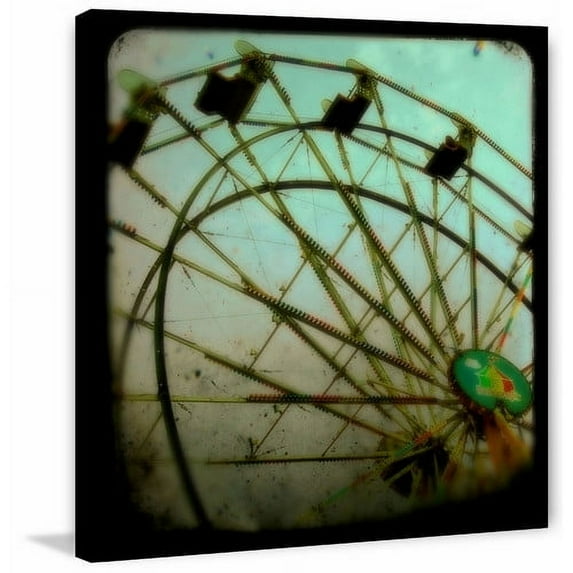 Marmont Hill "Ferris Wheel" Painting Print on Wrapped Canvas