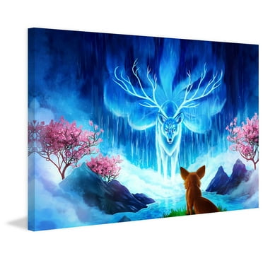 Marmont Hill "Fertig" Painting Print on Canvas