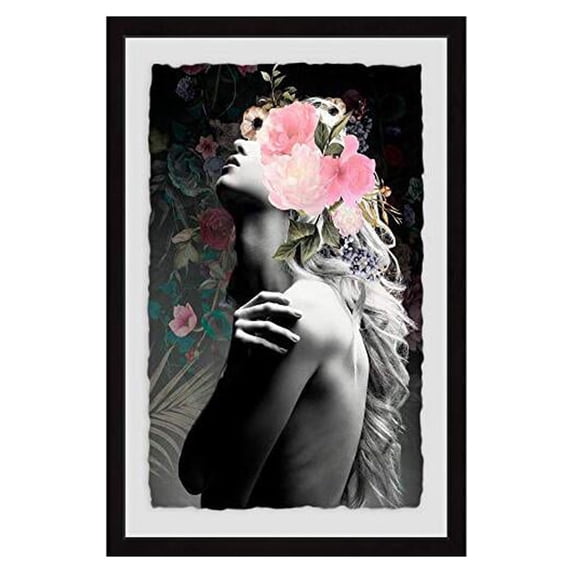 Marmont Hill Floral Beauty II Framed Painting Print